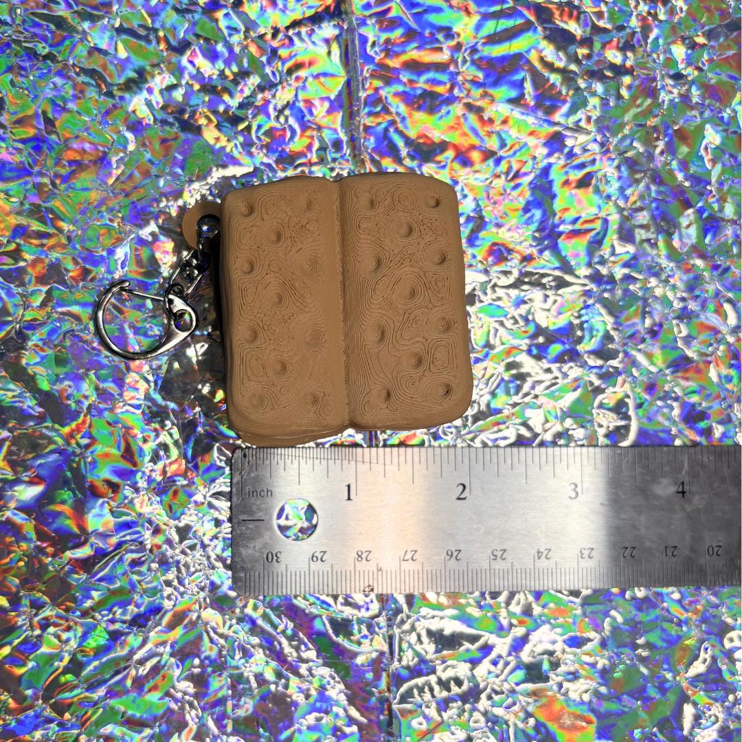 Smores Fidget Clicker Keychain