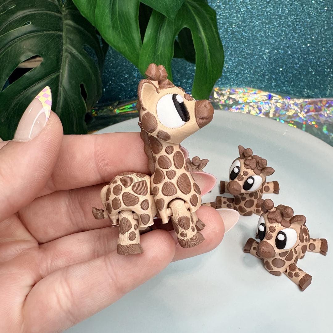 Mini Flexi Giraffe Toy