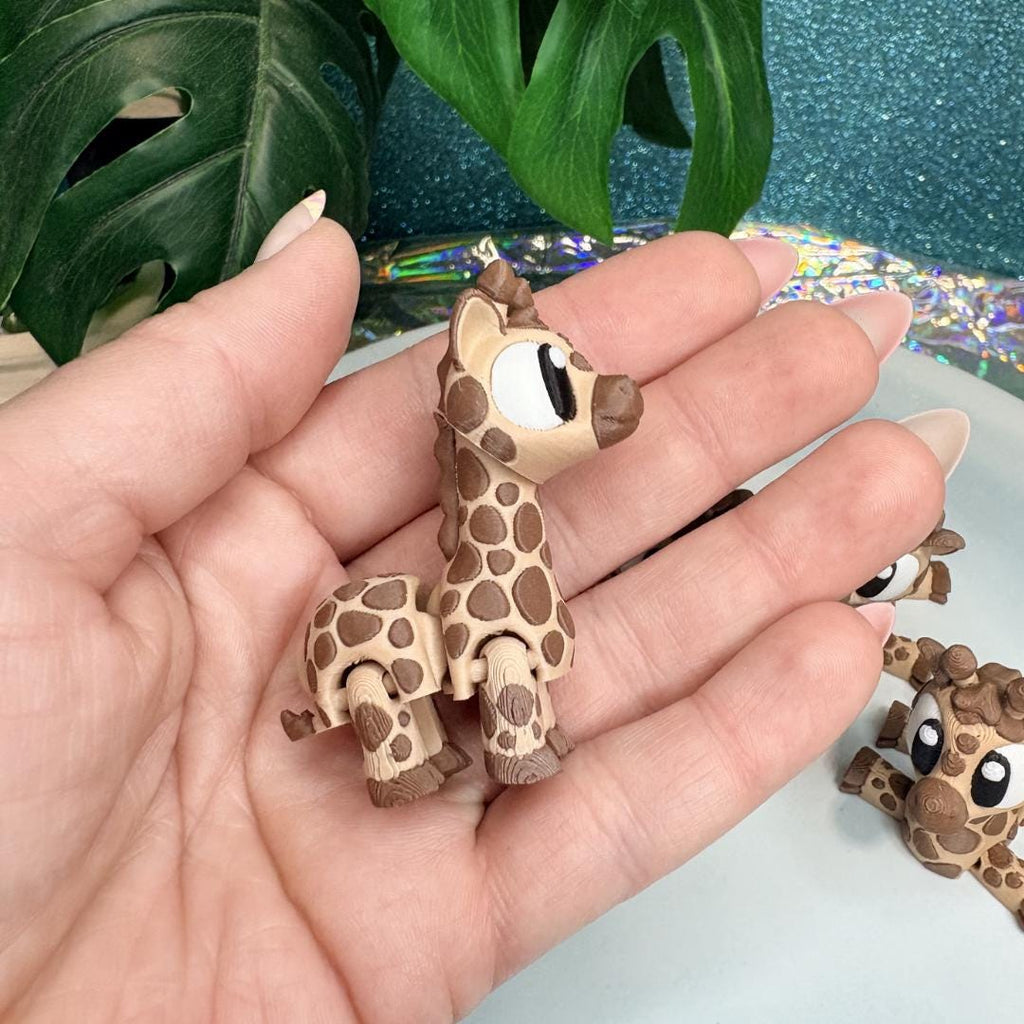 Mini Flexi Giraffe Toy
