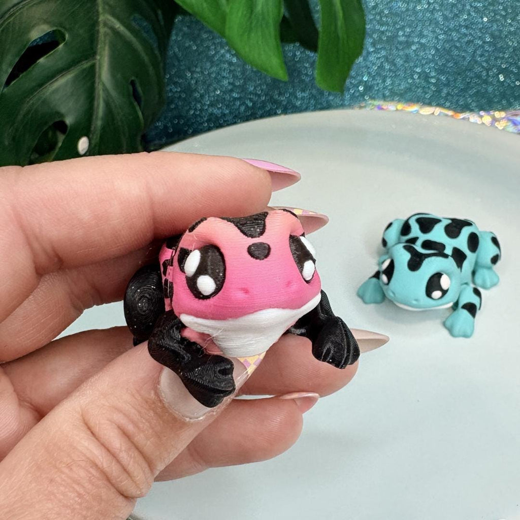 Mini Flexi Frog Toy