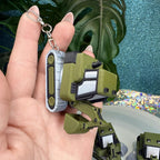 Excavator Fidget Clicker Keychain