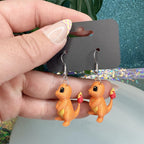 Charmander Dangle Earrings