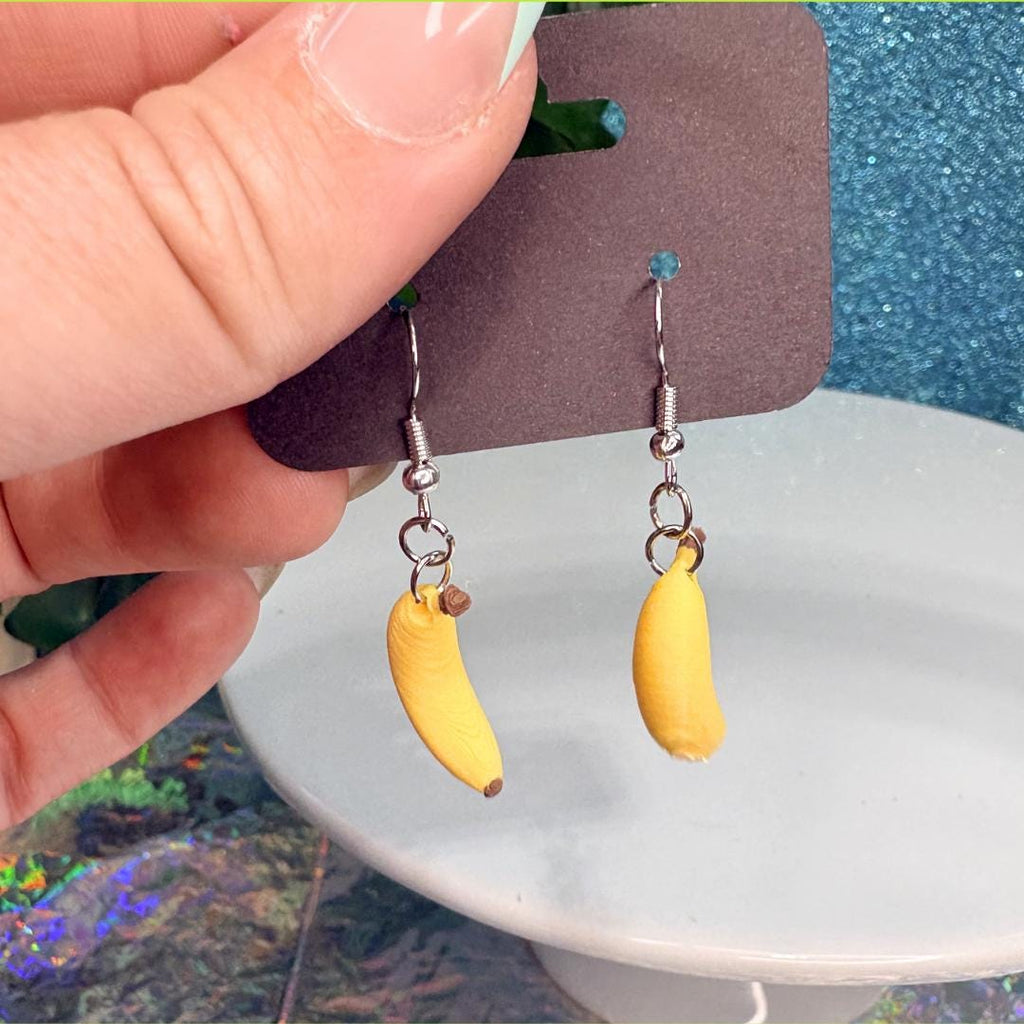 Banana Dangle Earrings