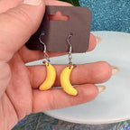 Banana Dangle Earrings