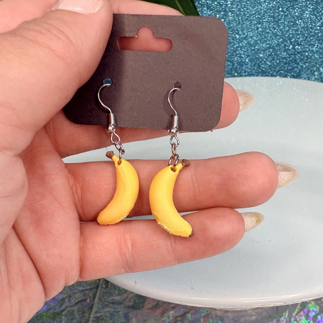 Banana Dangle Earrings