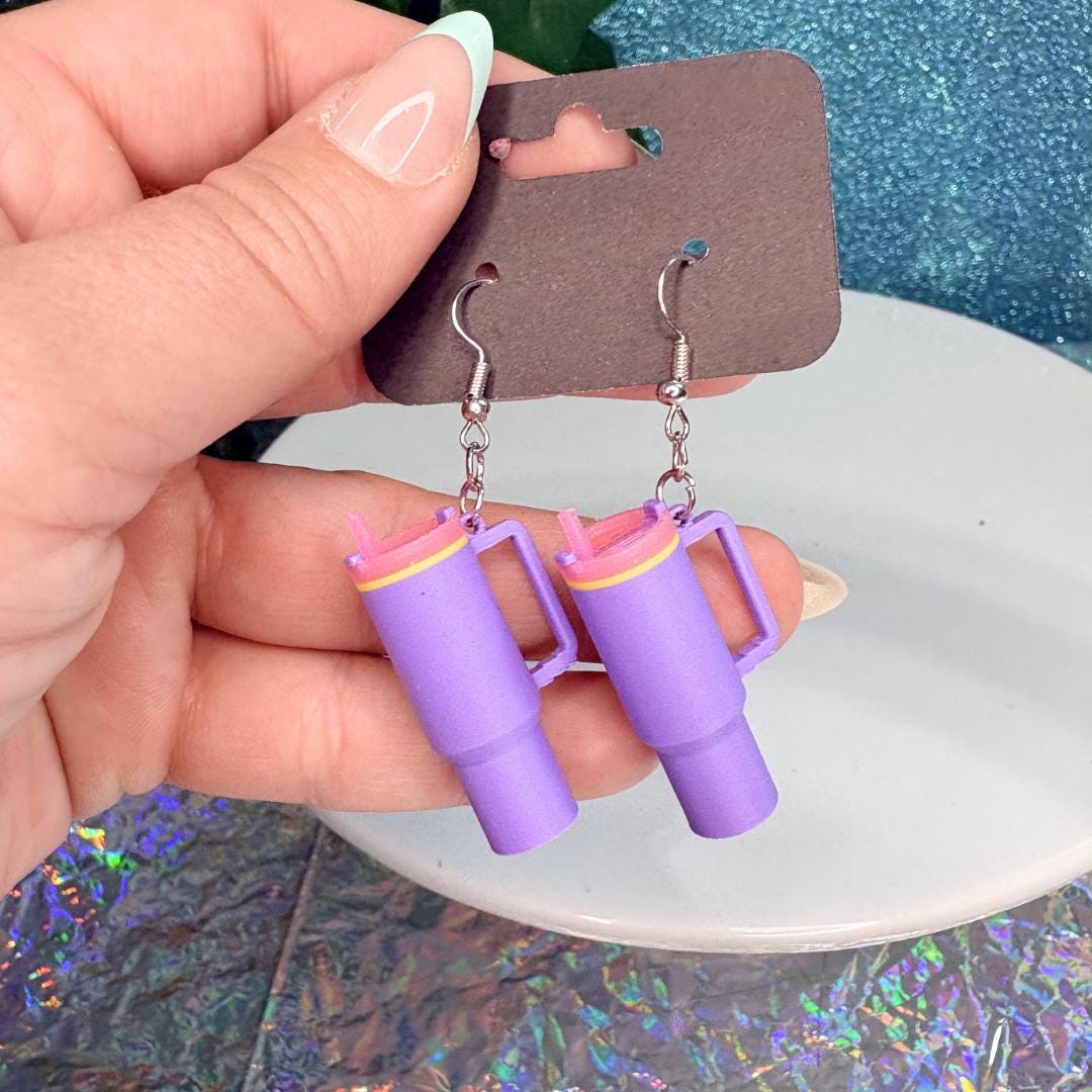Stanley Cup Dangle Earrings