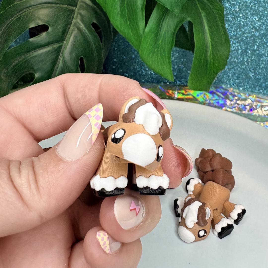 Mini Flexi Horse Toy