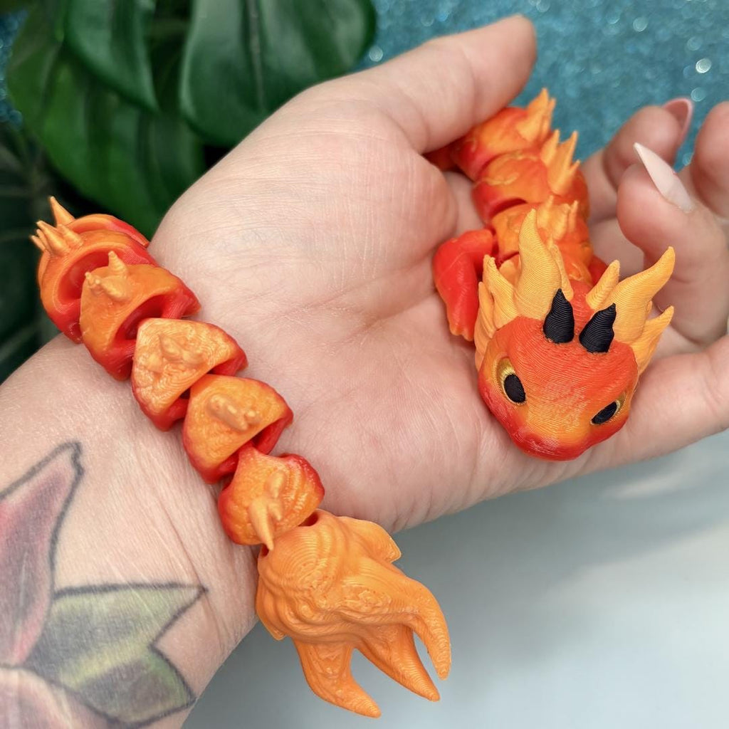 Fire Elemental Dragon
