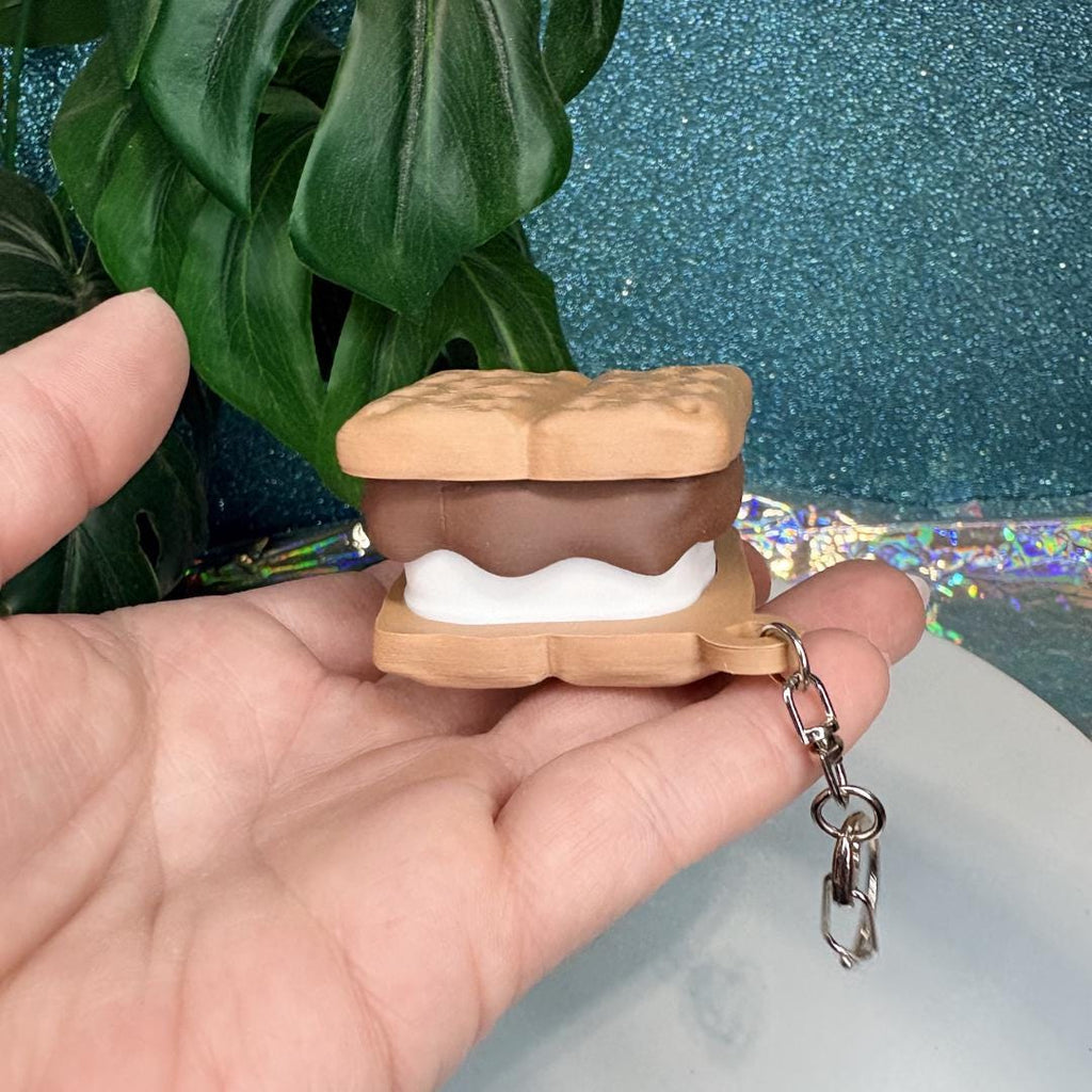 Smores Fidget Clicker Keychain