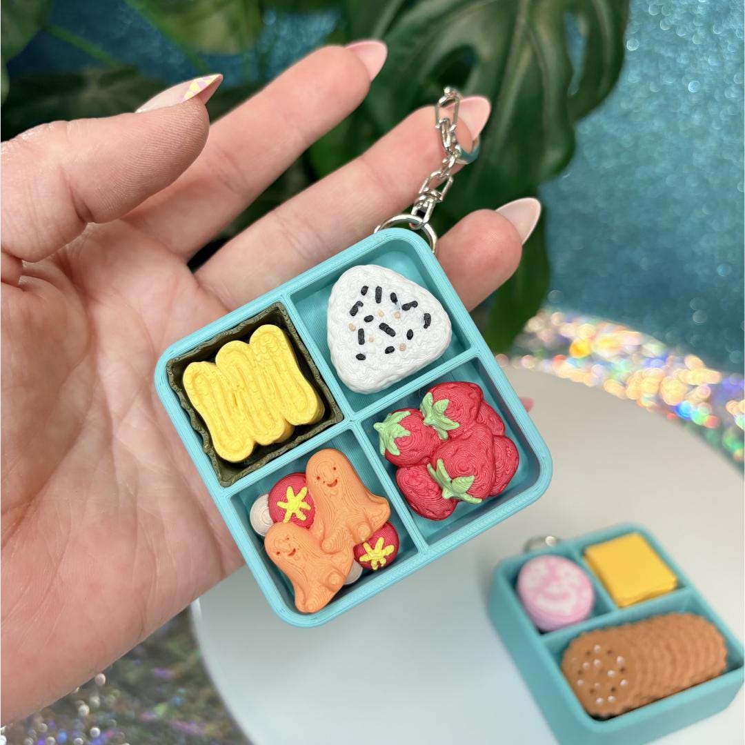 Lunchable Fidget Clicker Keychain