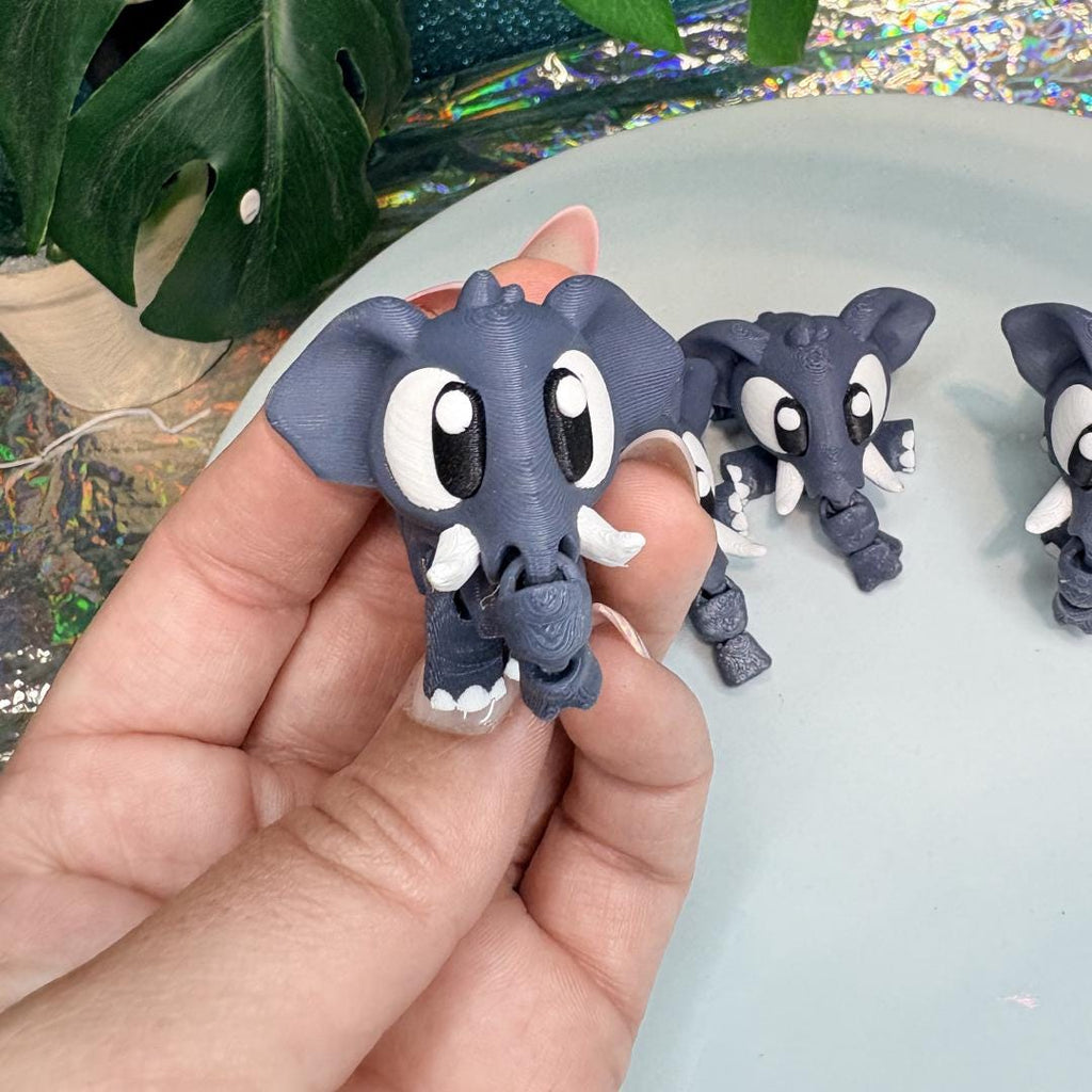 Mini Flexi Elephant Toy
