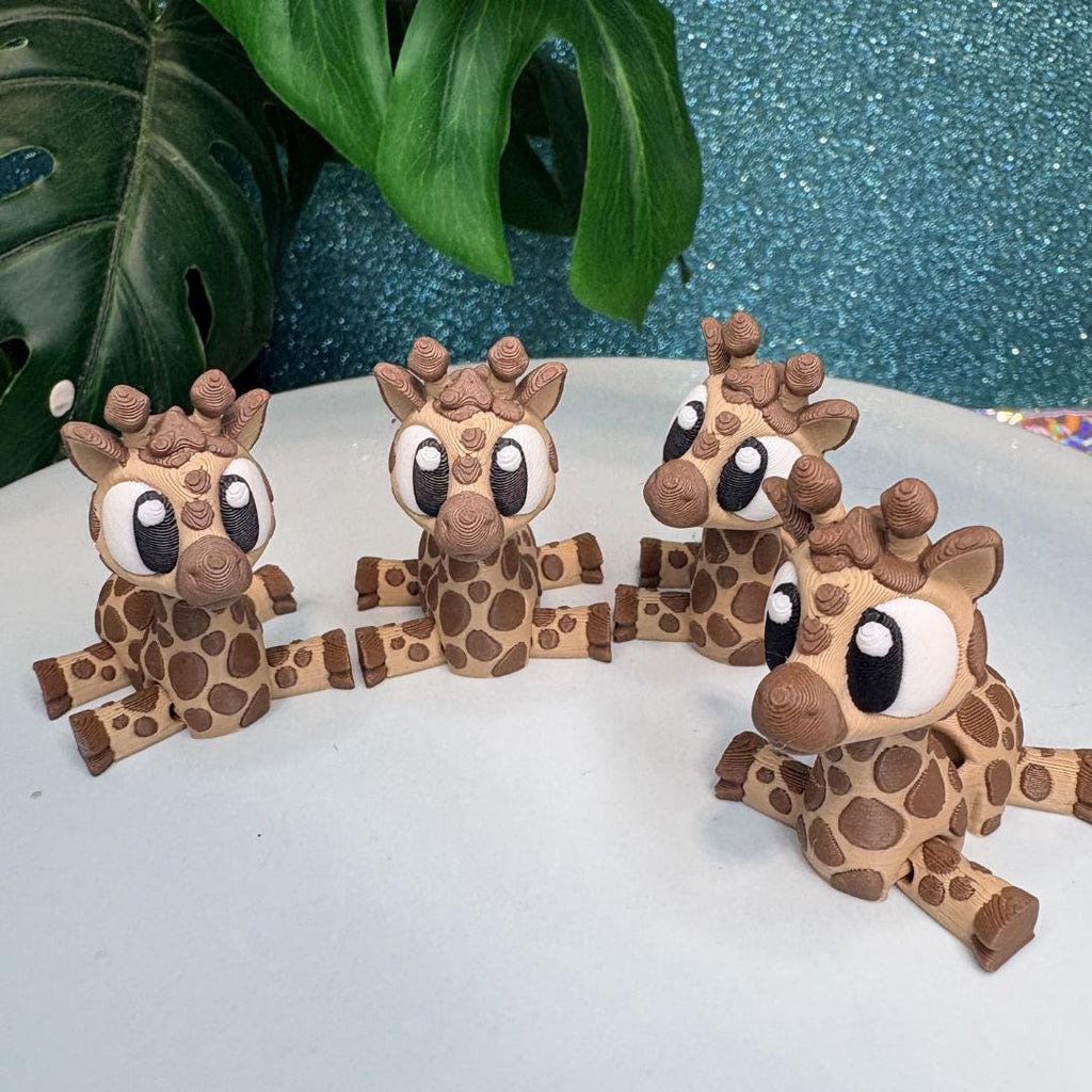 Mini Flexi Giraffe Toy