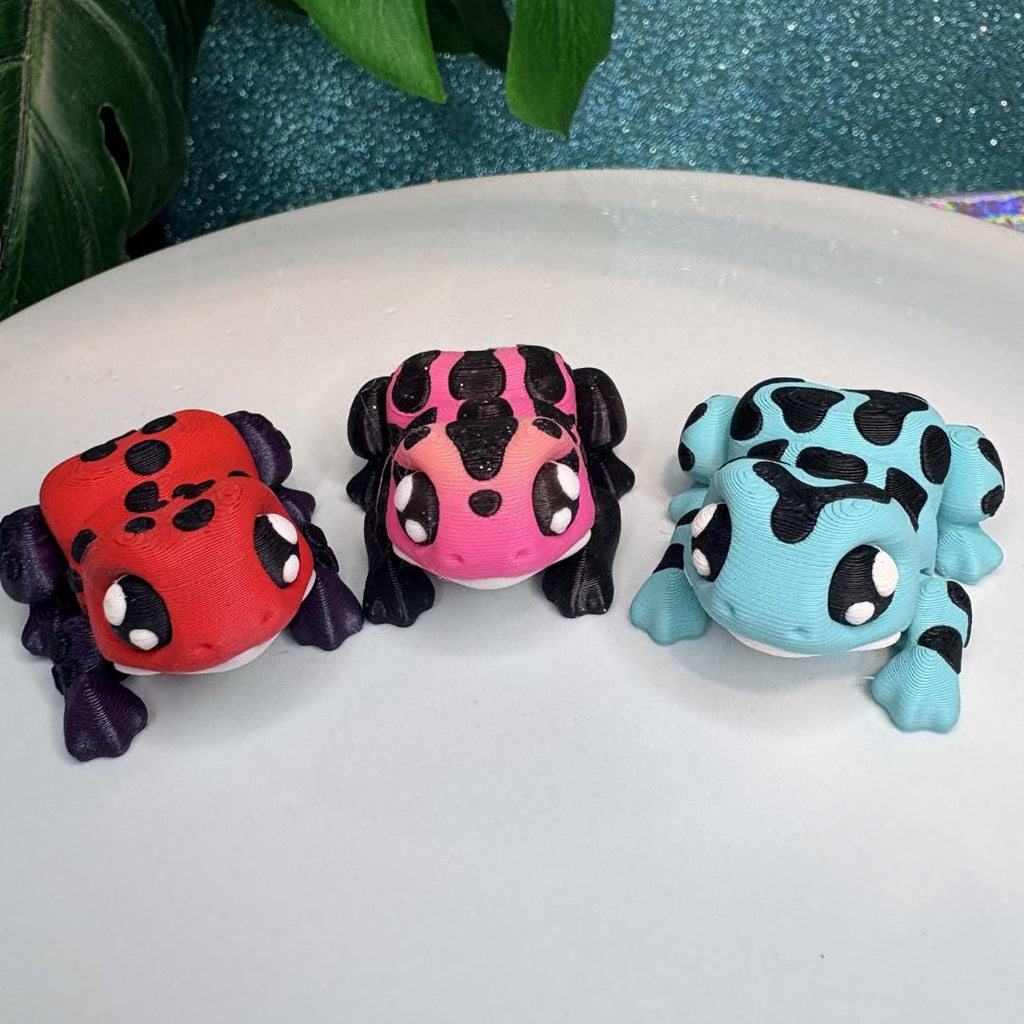 Mini Flexi Frog Toy
