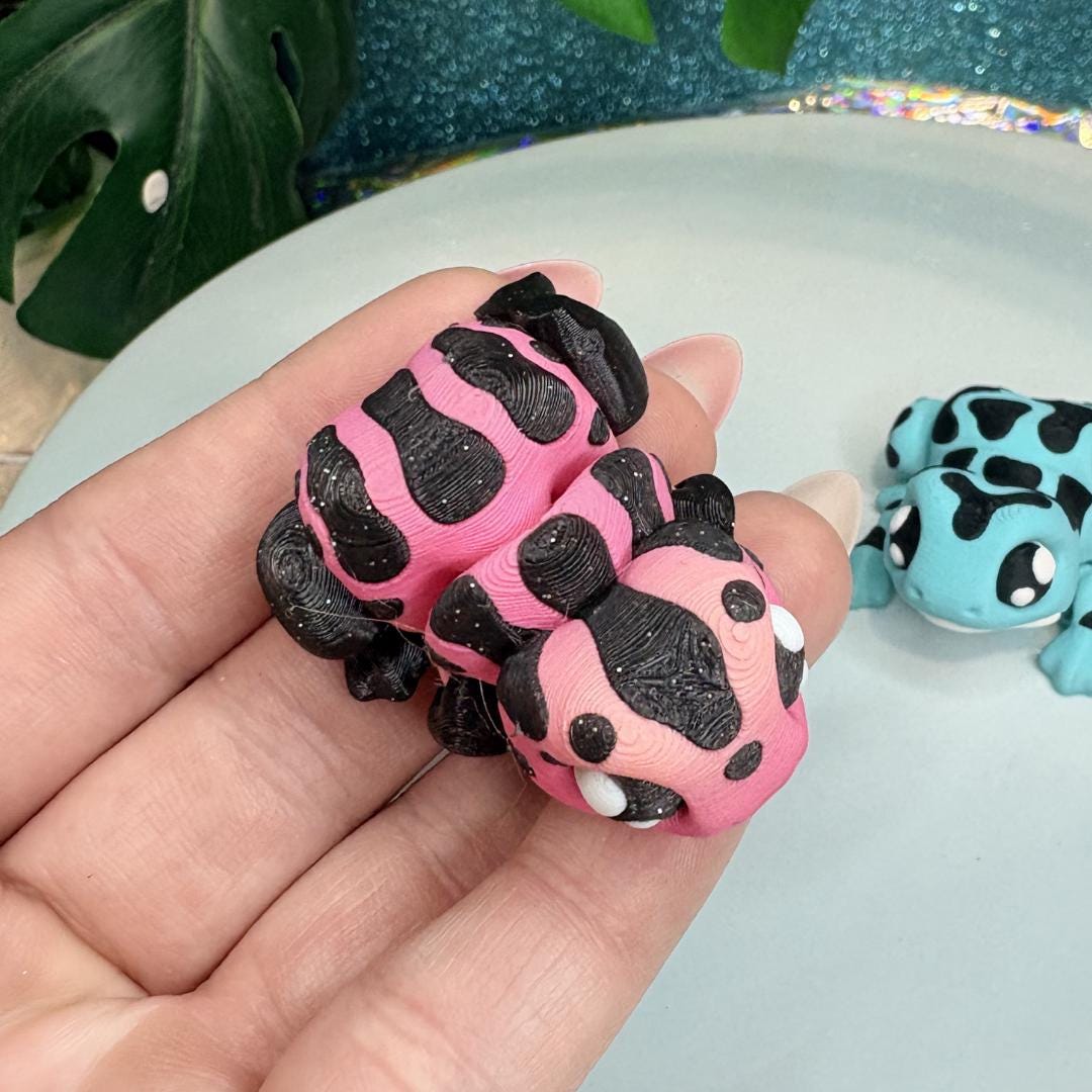 Mini Flexi Frog Toy