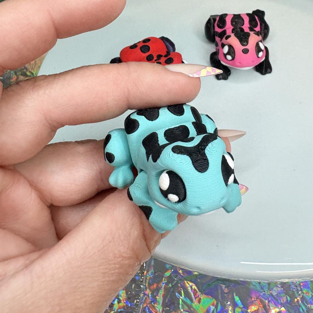 Mini Flexi Frog Toy