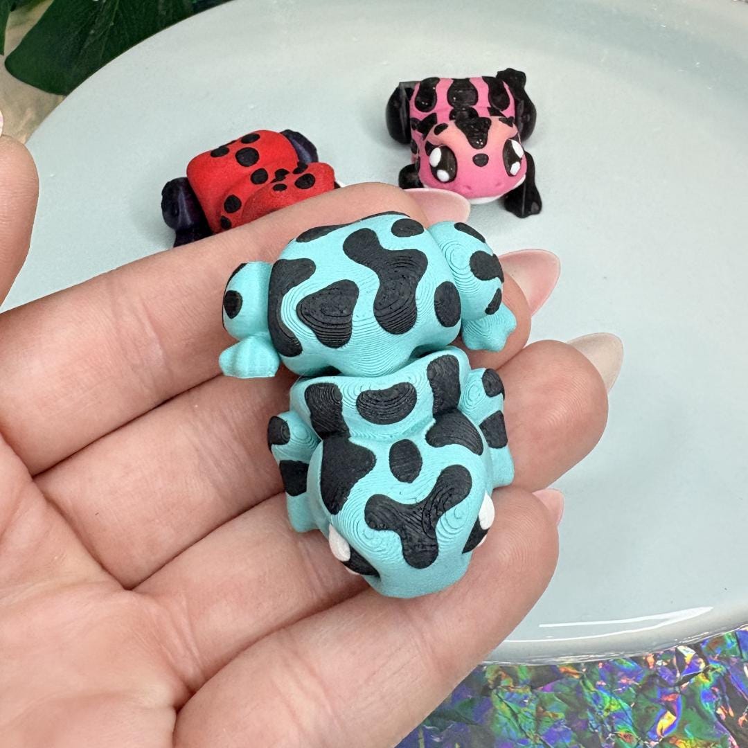 Mini Flexi Frog Toy