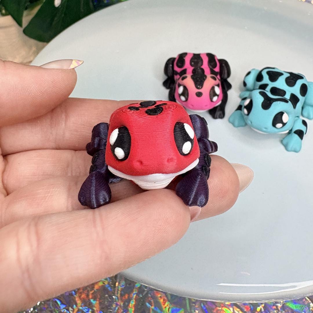 Mini Flexi Frog Toy