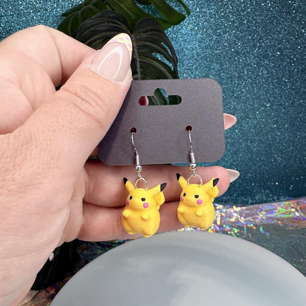 Pikachu Dangle Earrings