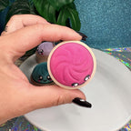 Dumpling Fidget Clicker Keychain