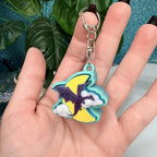 Dragon Fidget Clicker Keychain