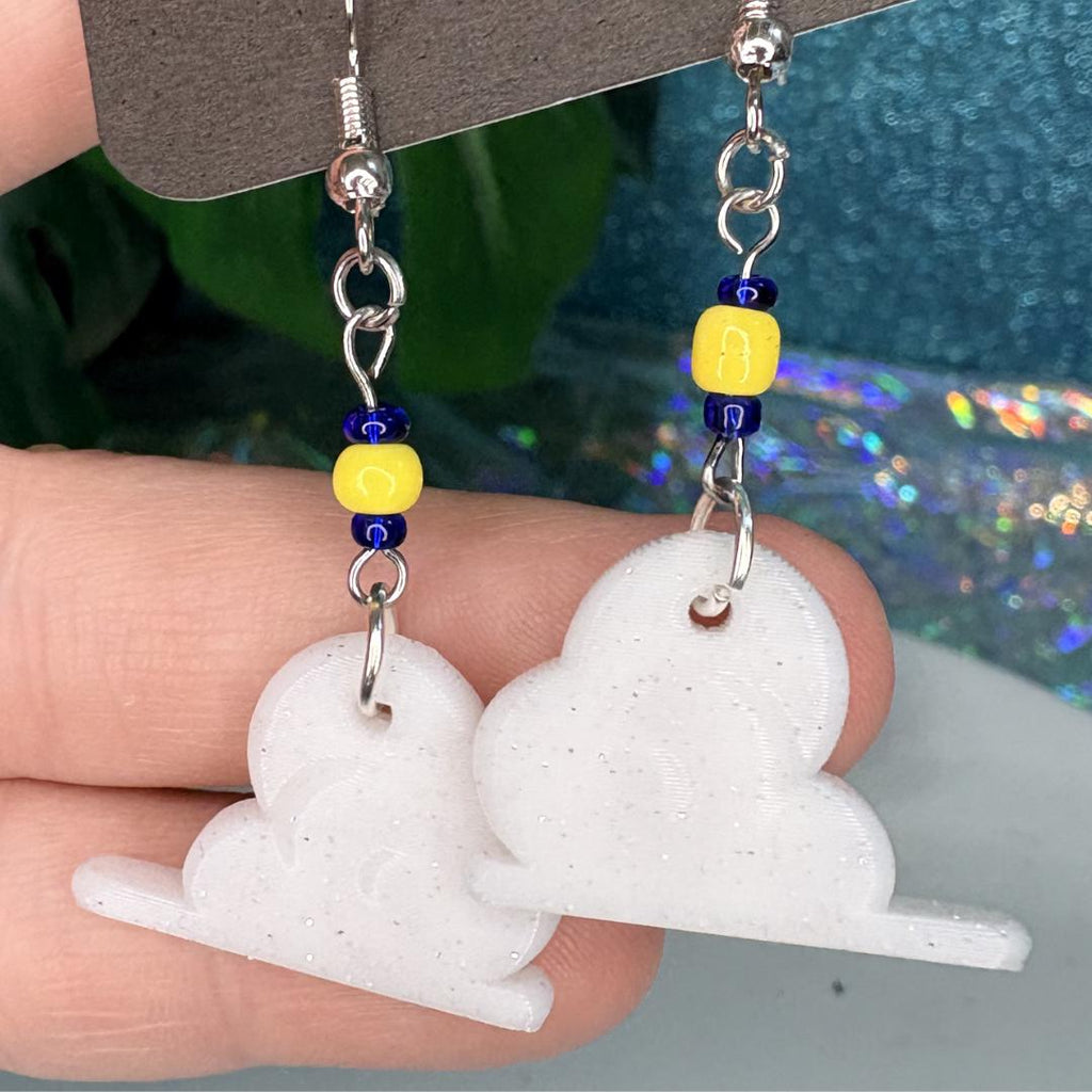 Cloud Dangle Earrings