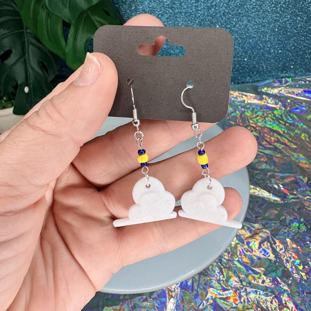 Cloud Dangle Earrings