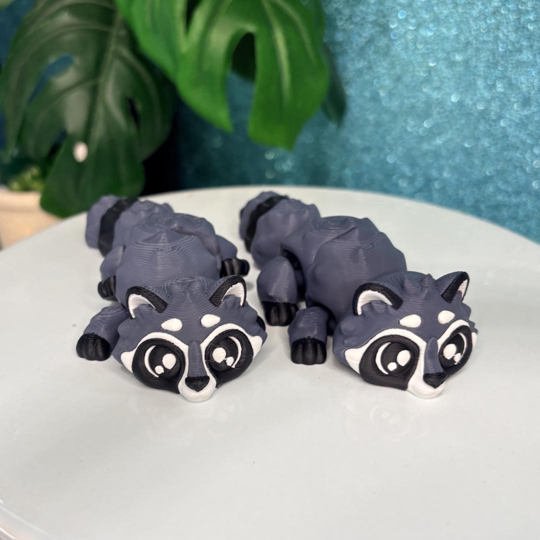 Magnetic Flexi Raccoon Shouldorable