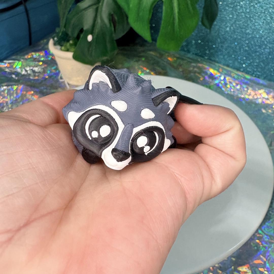 Magnetic Flexi Raccoon Shouldorable