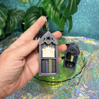Gothic Bookshelf Fidget Clicker | Book Lover Desk Toy | Romantasy Sensory Fidget for ADHD | Gothic Decor | Fantasy Reader Gift | Fourth Wing