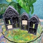 Gothic Bookshelf Fidget Clicker | Book Lover Desk Toy | Romantasy Sensory Fidget for ADHD | Gothic Decor | Fantasy Reader Gift | Fourth Wing