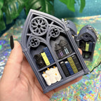 Gothic Bookshelf Fidget Clicker | Book Lover Desk Toy | Romantasy Sensory Fidget for ADHD | Gothic Decor | Fantasy Reader Gift | Fourth Wing