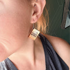 Romantasy Fourth Wing Book Earrings | Mini Fantasy Book Dangle Earrings | Dragon Rider Inspired Jewelry | Book Lover Gift | Reader Earrings