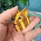 Dragon Head Fidget Clicker | Romantasy Dragon Rider Sensory Toy | Fantasy Book Lover Gift | ADHD Desk Fidget | Dragon Lover Fourth Wing