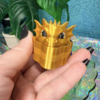 Dragon Head Fidget Clicker | Romantasy Dragon Rider Sensory Toy | Fantasy Book Lover Gift | ADHD Desk Fidget | Dragon Lover Fourth Wing