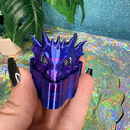 Dragon Head Fidget Clicker | Romantasy Dragon Rider Sensory Toy | Fantasy Book Lover Gift | ADHD Desk Fidget | Dragon Lover Fourth Wing
