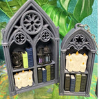 Gothic Bookshelf Fidget Clicker | Book Lover Desk Toy | Romantasy Sensory Fidget for ADHD | Gothic Decor | Fantasy Reader Gift | Fourth Wing