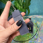 Gothic Bookshelf Fidget Clicker | Book Lover Desk Toy | Romantasy Sensory Fidget for ADHD | Gothic Decor | Fantasy Reader Gift | Fourth Wing