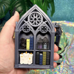Gothic Bookshelf Fidget Clicker | Book Lover Desk Toy | Romantasy Sensory Fidget for ADHD | Gothic Decor | Fantasy Reader Gift | Fourth Wing