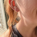 Romantasy Fourth Wing Book Earrings | Mini Fantasy Book Dangle Earrings | Dragon Rider Inspired Jewelry | Book Lover Gift | Reader Earrings