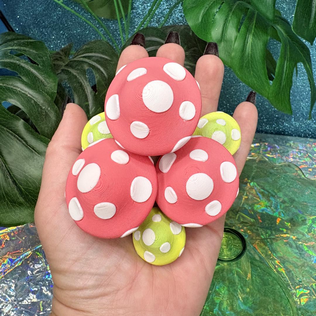 Mushroom Cluster Fidget Clicker