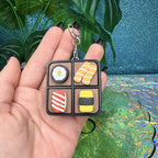 Sushi Bento Fidget Clicker Keychain