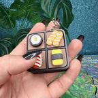 Sushi Bento Fidget Clicker Keychain