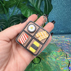 Sushi Bento Fidget Clicker Keychain