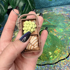 Picnic Basket Fidget Clicker Keychain