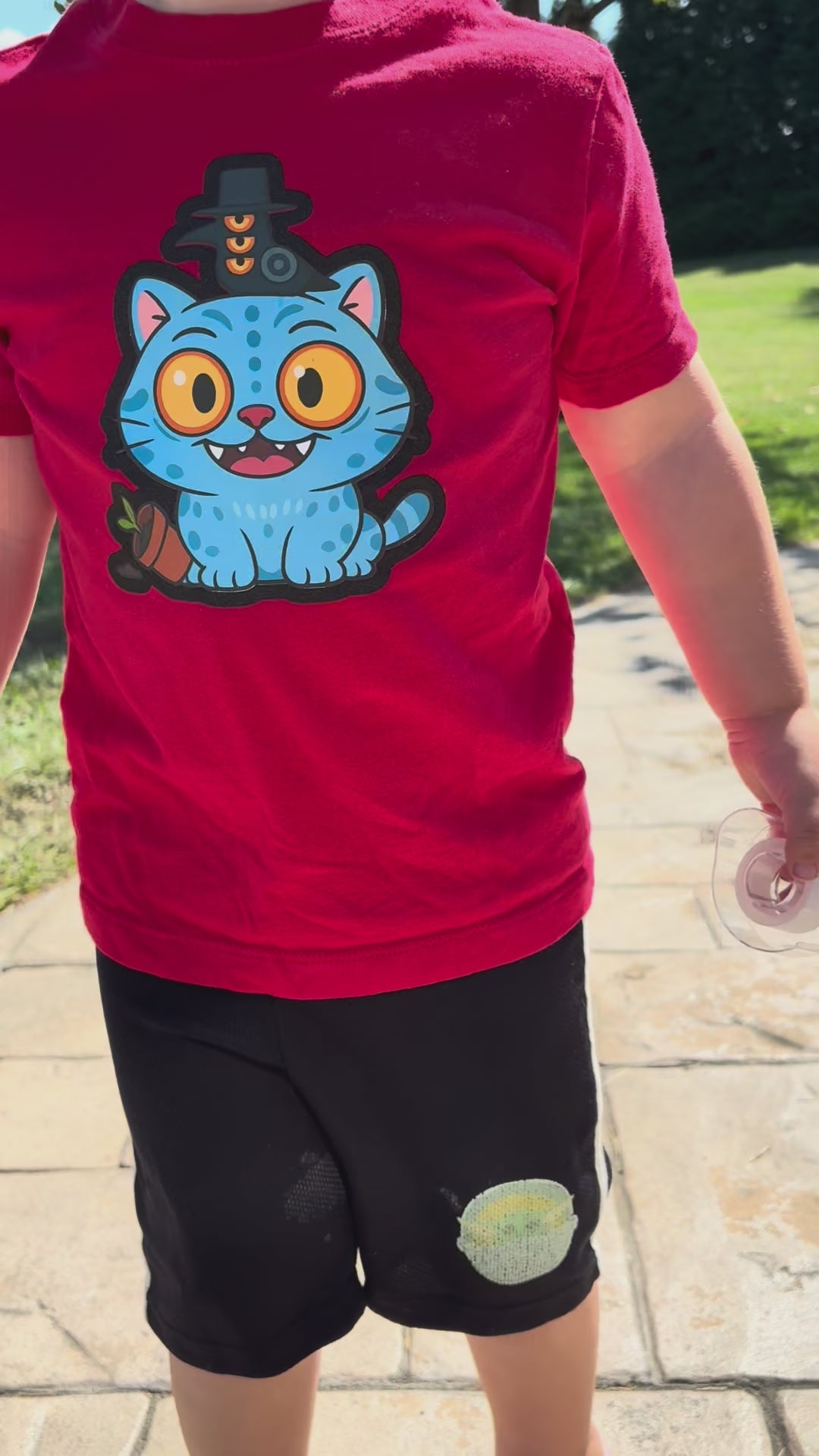 Kids Kpop Derpy Tiger Tee