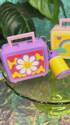 Retro Lunchbox Multi Clicker Keychain