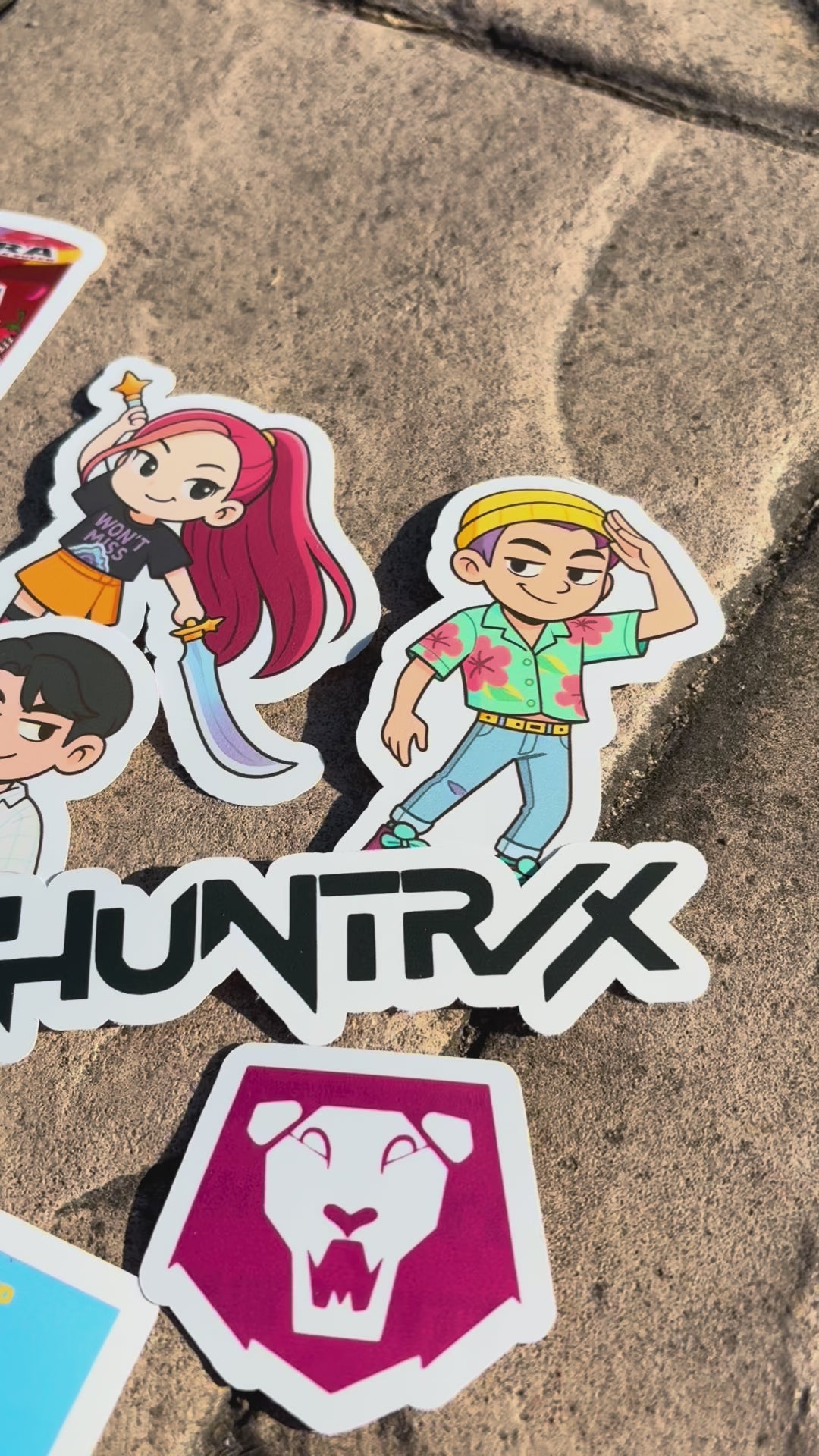 KPop Demon Hunters Inspired Stickers Set